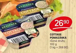 Flop Cottage pomazánka nabídka