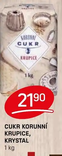 Flop Cukr korunní krupice, krystal nabídka