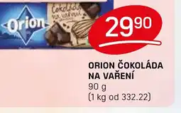 Flop Orion čokoláda na vaření nabídka