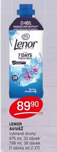 Flop Lenor aviváž nabídka