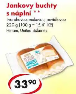 CBA Jankovy buchty s náplní, 220 g nabídka