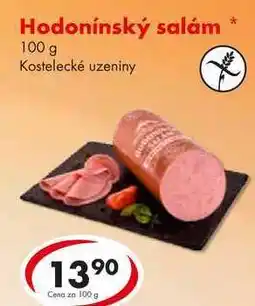 CBA Hodonínský salám, 100 g nabídka
