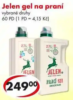 CBA Jelen gel na praní, 60 PD nabídka