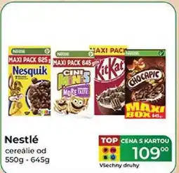 Tamda Foods Nestlé cereálie od 550g-645g nabídka
