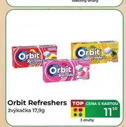 Tamda Foods Orbit Refreshers žvýkačka 17,9g nabídka