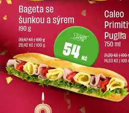 BonVeno Bageta se šunkou a sýrem 190 g nabídka