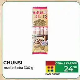 Tamda Foods CHUNSI nudle Soba 300 g nabídka