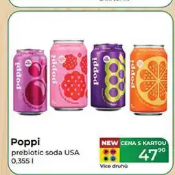 Tamda Foods Poppi prebiotic soda USA 0,355 1 nabídka