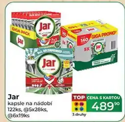 Tamda Foods Jar kapsle na nádobí 122ks, @5x28ks, @6x19ks nabídka