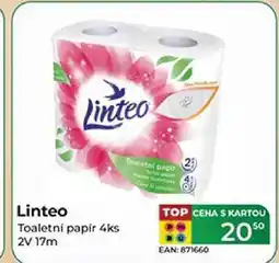 Tamda Foods Linteo Toaletní papír 4ks 2V 17m nabídka