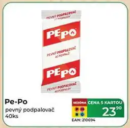 Tamda Foods Pe-Po pevný podpalovač 40ks nabídka