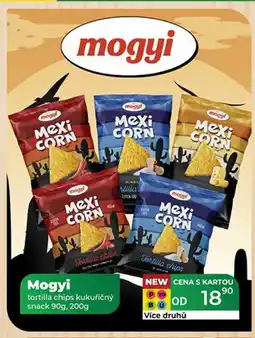 Tamda Foods Mogyi Tortilla chips tortilla chips kukuřičný snack 90g, 200g nabídka