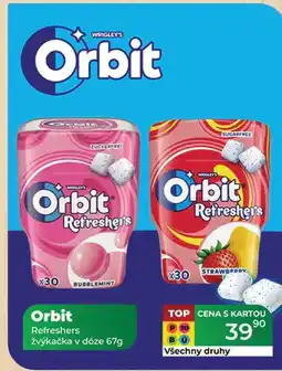 Tamda Foods Orbit Refreshers žvýkačka v dóze 67g nabídka