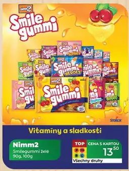 Tamda Foods Nimm2 Smilegummi želé 90g, 100g nabídka