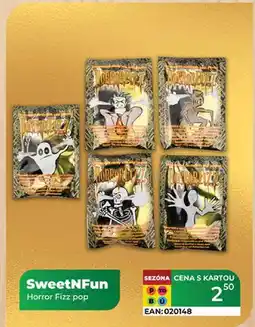 Tamda Foods SweetNFun Horror Fizz pop nabídka