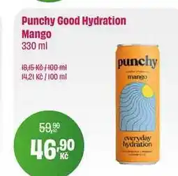 BonVeno Punchy Good Hydration Mango 330 ml nabídka