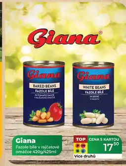 Tamda Foods Giana Fazole bílé v rajčatové omáčce 420g/425ml nabídka
