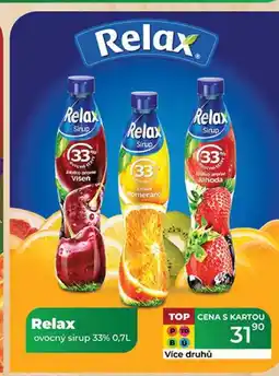 Tamda Foods Relax ovocný sirup 33% 0,7L nabídka