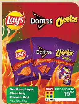 Tamda Foods Doritos, Lays, Cheetos, Flamin Hot 75g, 70g, 80g nabídka