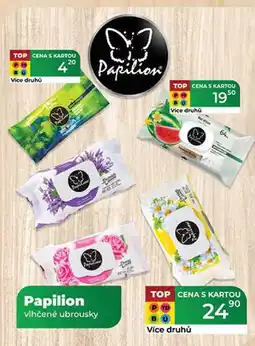 Tamda Foods Papilion vlhčené ubrousky nabídka