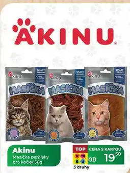 Tamda Foods Akinu Masička pamlsky pro kočky 50g nabídka