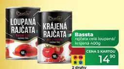 Tamda Foods Bassta rajčata celá loupaná/ krájená 400g nabídka