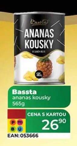 Tamda Foods Bassta ananas kousky 565g nabídka