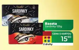Tamda Foods Bassta Sardinky 125g nabídka