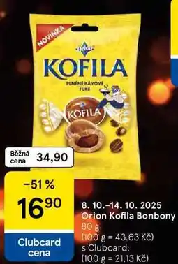 Tesco Orion Kofila Bonbony, 80 g nabídka