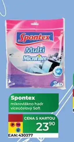 Tamda Foods Spontex mikrovlákno hadr víceúčelový Soft nabídka
