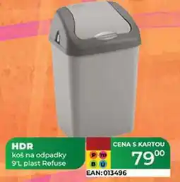 Tamda Foods HDR koš na odpadky 9'L plast Refuse nabídka