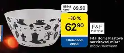 Tesco F&F Home Plastová servírovací mísa, motiv Halloween nabídka