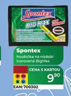 Tamda Foods Spontex houbička na nádobí tvarovaná BigMax nabídka