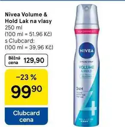 Tesco Nivea Volume & Hold Lak na vlasy, 250 ml nabídka