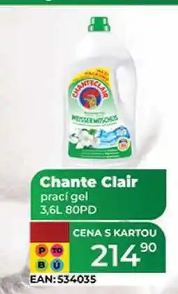 Tamda Foods Chante Clair prací gel 3,6L 80PD nabídka