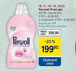 Tesco Perwoll Prací gel, 40 PD, dva druhy nabídka