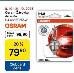 Tesco Osram Žárovka do auta H4 12V 60/55W OSRAM nabídka