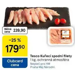 Tesco Tesco Kuřecí spodní filety, 1 kg nabídka