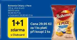 Tesco Bohemia Chipsy z Pece, 100 g, více druhů nabídka