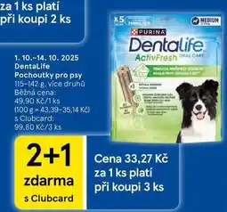 Tesco DentaLife Pochoutky pro psy, 115-142 g nabídka