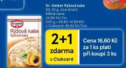 Tesco Dr.Oetker Rýžová kaše, 50-52 g nabídka