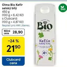 Tesco Olma Bio Kefír selský bílý, 450 g nabídka
