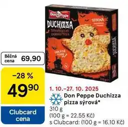 Tesco Don Peppe Duchizza pizza sýrová, 310 g nabídka