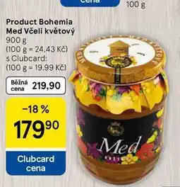Tesco Product Bohemia Med Včelí květový, 900 g nabídka