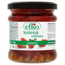 Tesco efko Sušená rajčata s kapary 170g nabídka