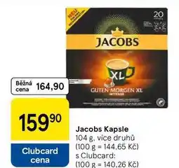 Tesco Jacobs Kapsle, 104 g, více druhů nabídka