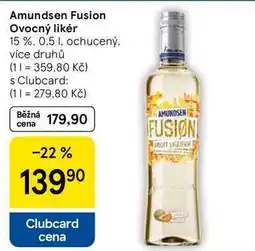 Tesco Amundsen Fusion Ovocný likér 15 %, 0.5 l nabídka