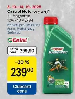 Tesco Castrol Motorový olej, 1 l, Magnatec 10W-40 A3/B4 nabídka