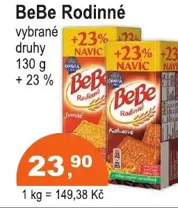 COOP DISKONT BeBe Rodinné nabídka