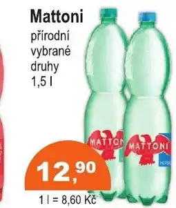 COOP DISKONT Mattoni přírodní nabídka